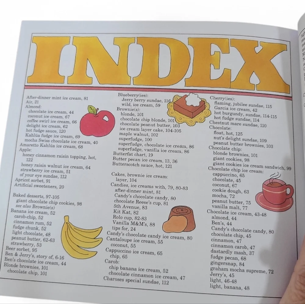 Ben & Jerry's Ice Cream‎ & Dessert Book